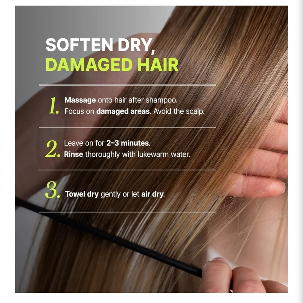 Olive TS Treatment Repair Dry Damaged Hair Pump Bottle Treatment Hair